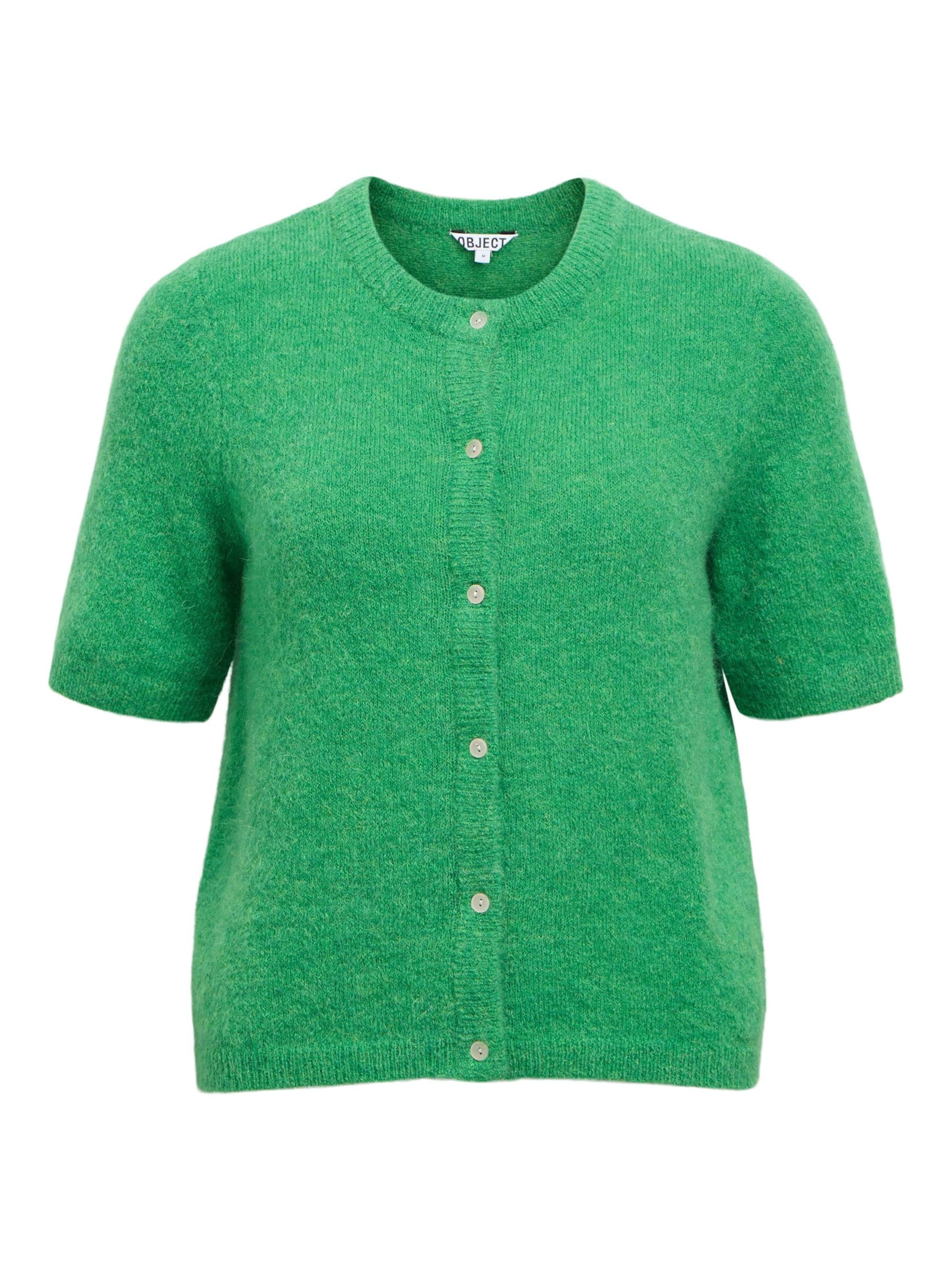 OBJECT - Cárdigan 'OBJAgate' en verde: frente