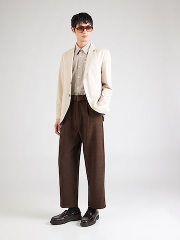 Michael Kors Средняя посадка Деловой пиджак в Бежевый