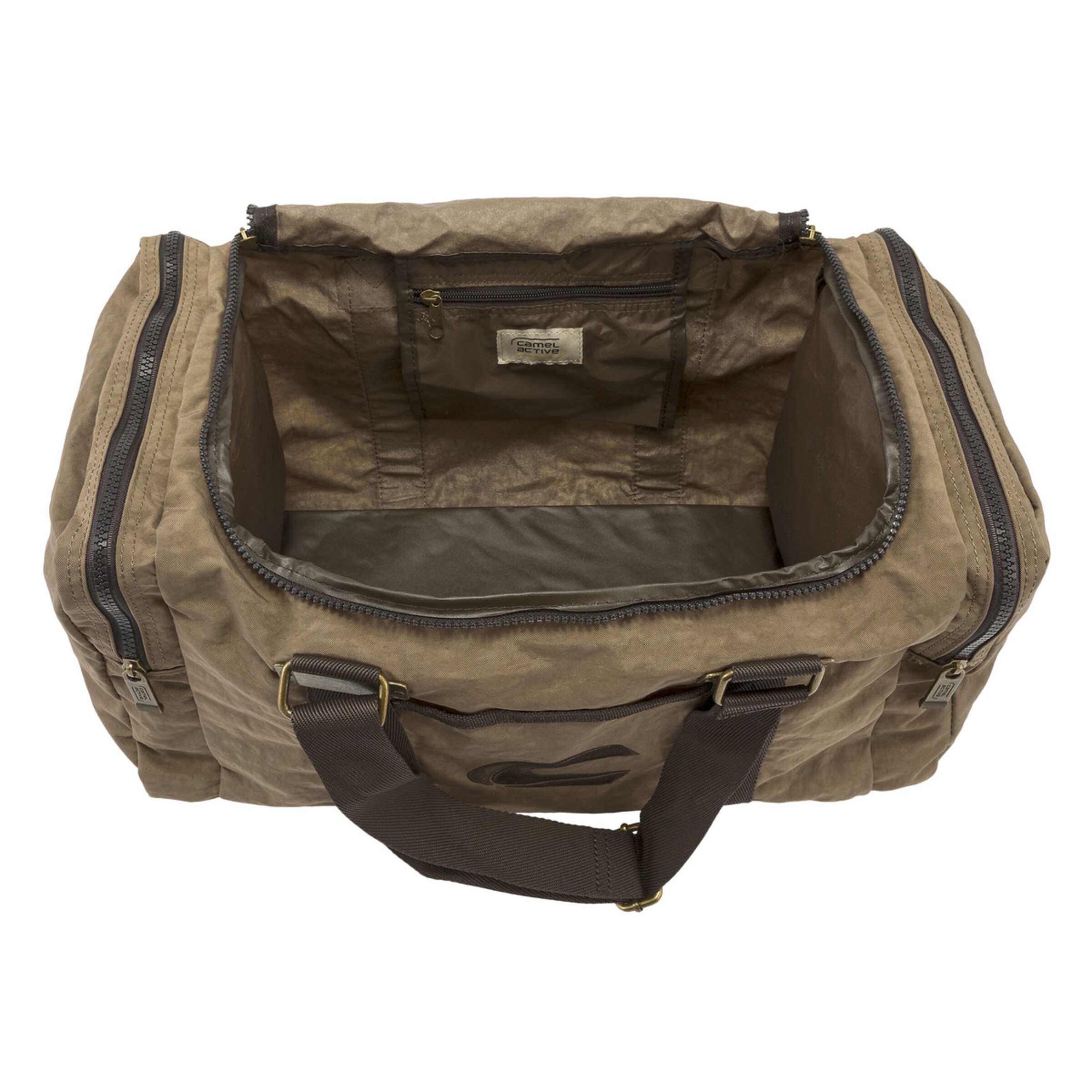 Borsa weekend 'Journey Sauna' di CAMEL ACTIVE in beige
