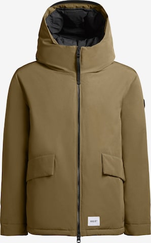 Veste d’hiver 'Oreg' khujo en vert : devant