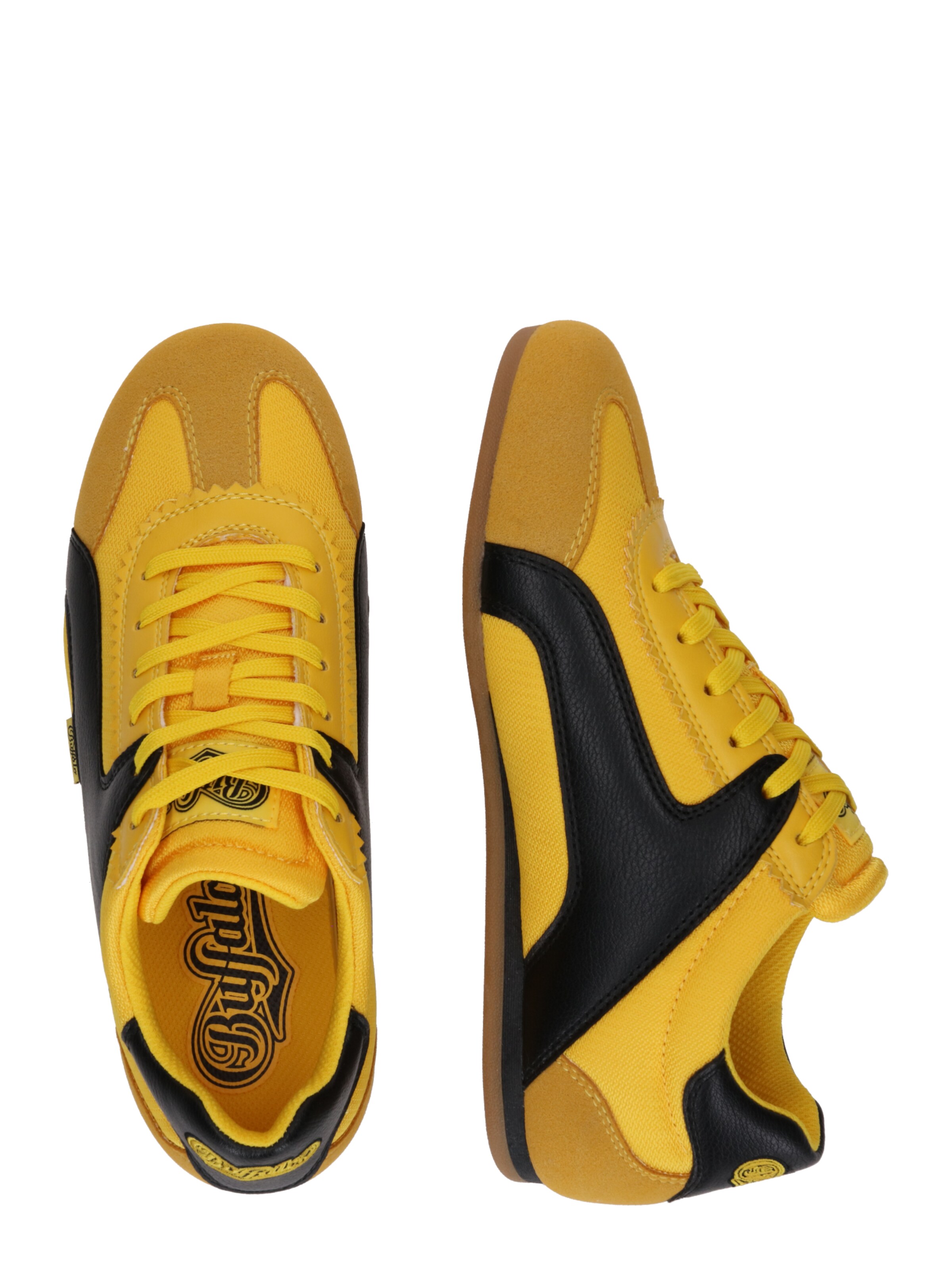 Baskets basses BUFFALO en jaune