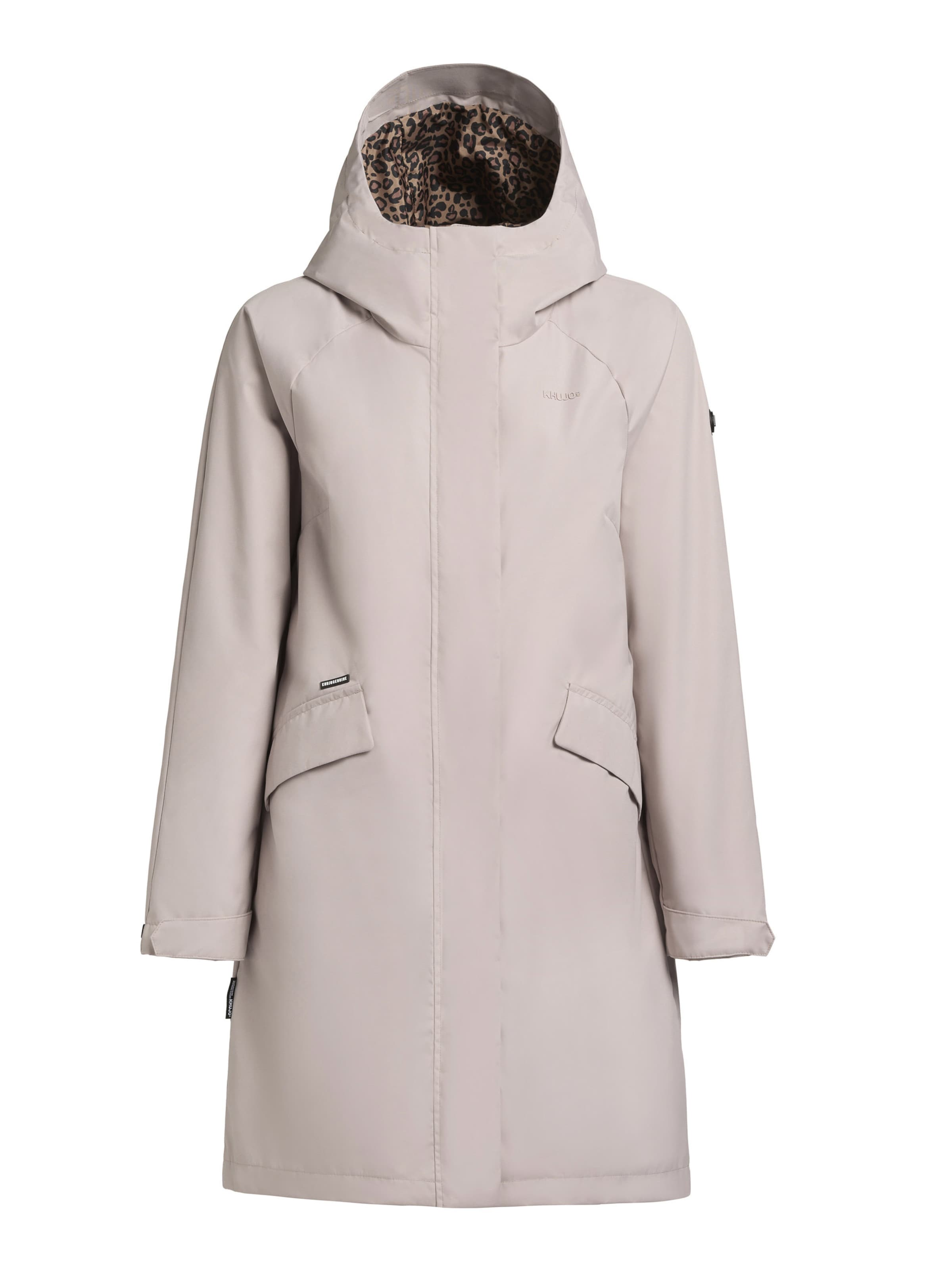 khujo Přechodný kabát 'YEAL' – šedá: přední strana