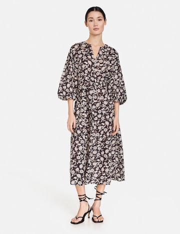 Robe TAIFUN en noir : devant