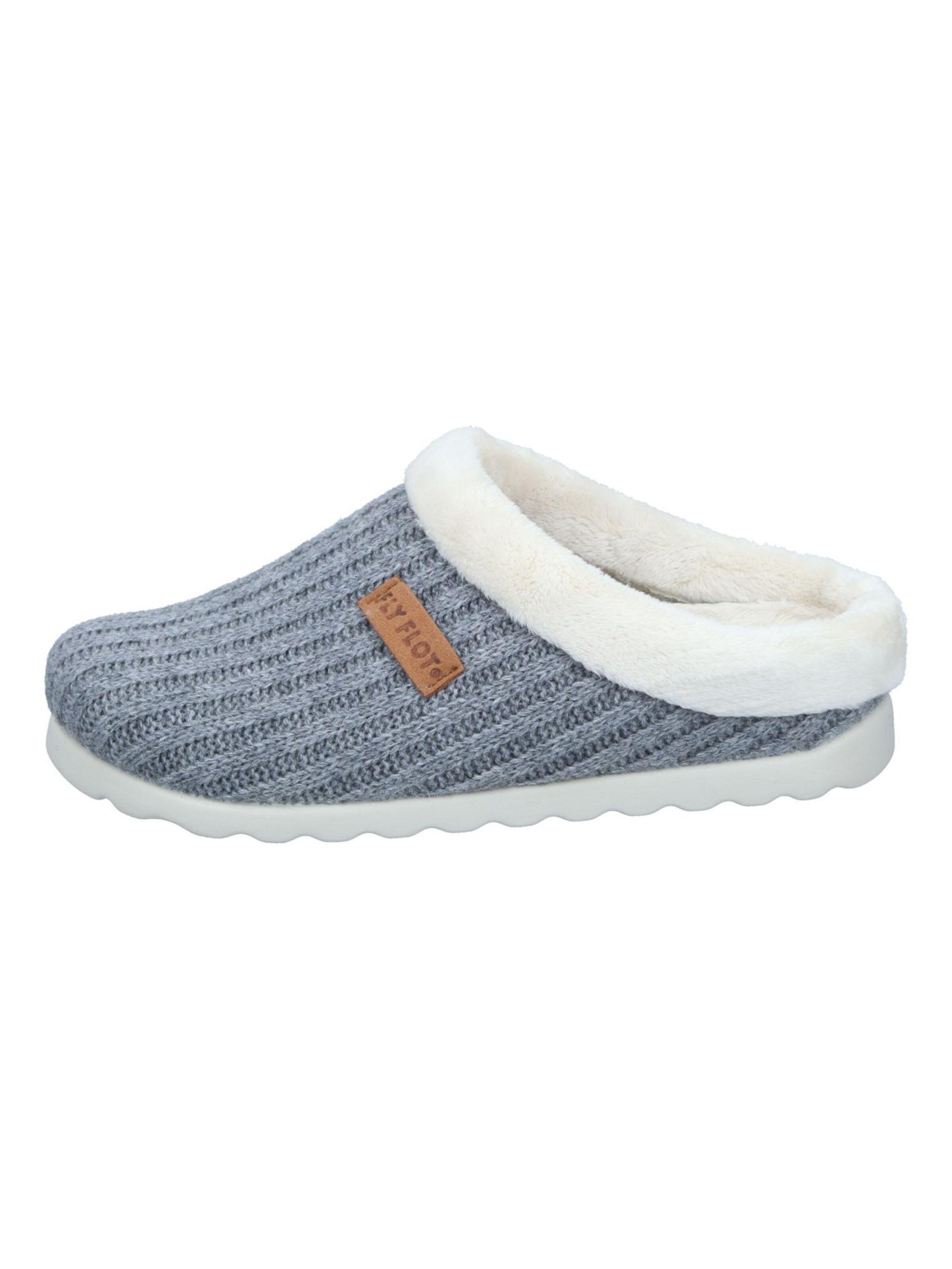 FLY FLOT Slippers in Grey