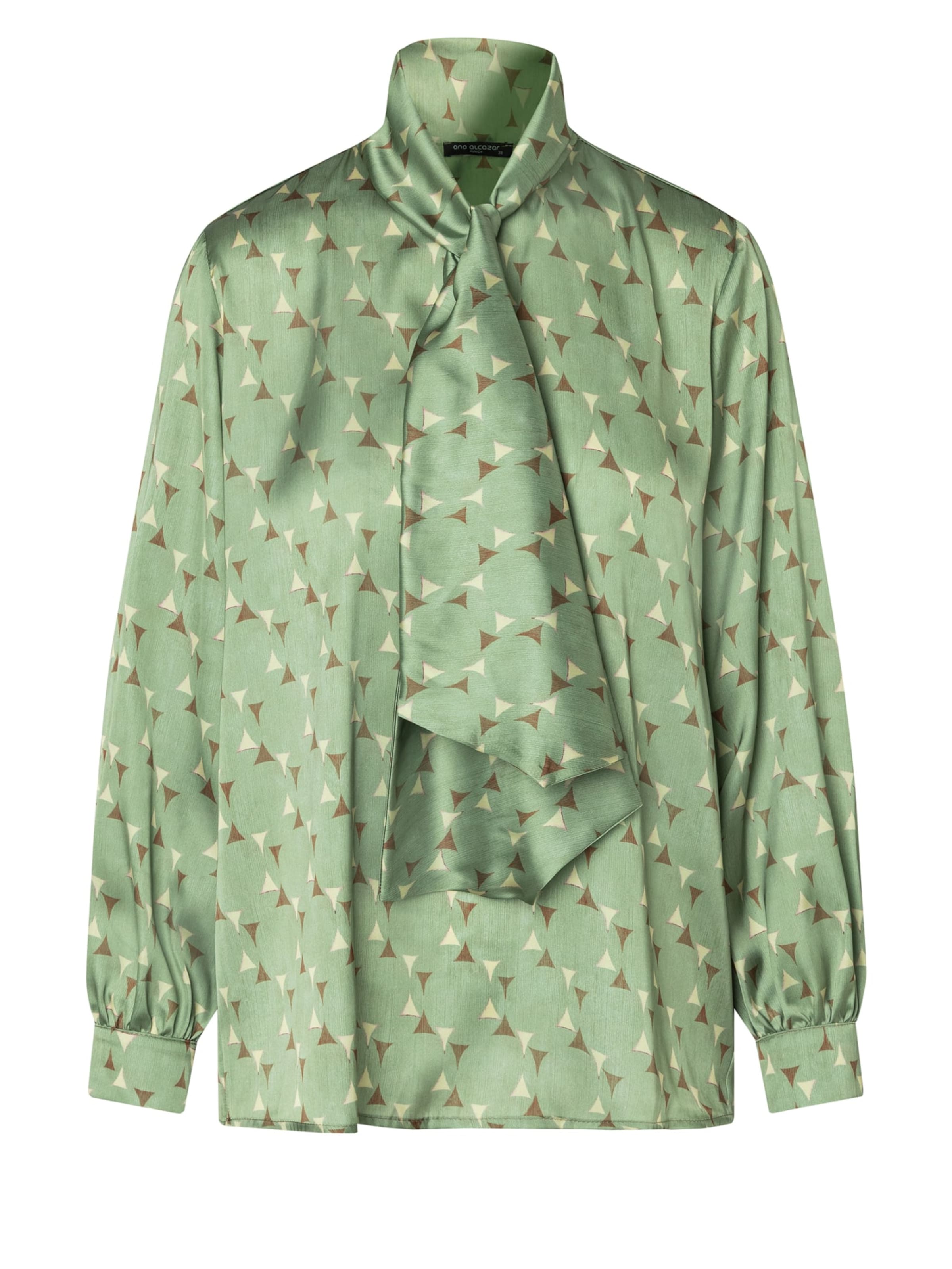 Ana Alcazar Blouse 'Elibey' in Green: front