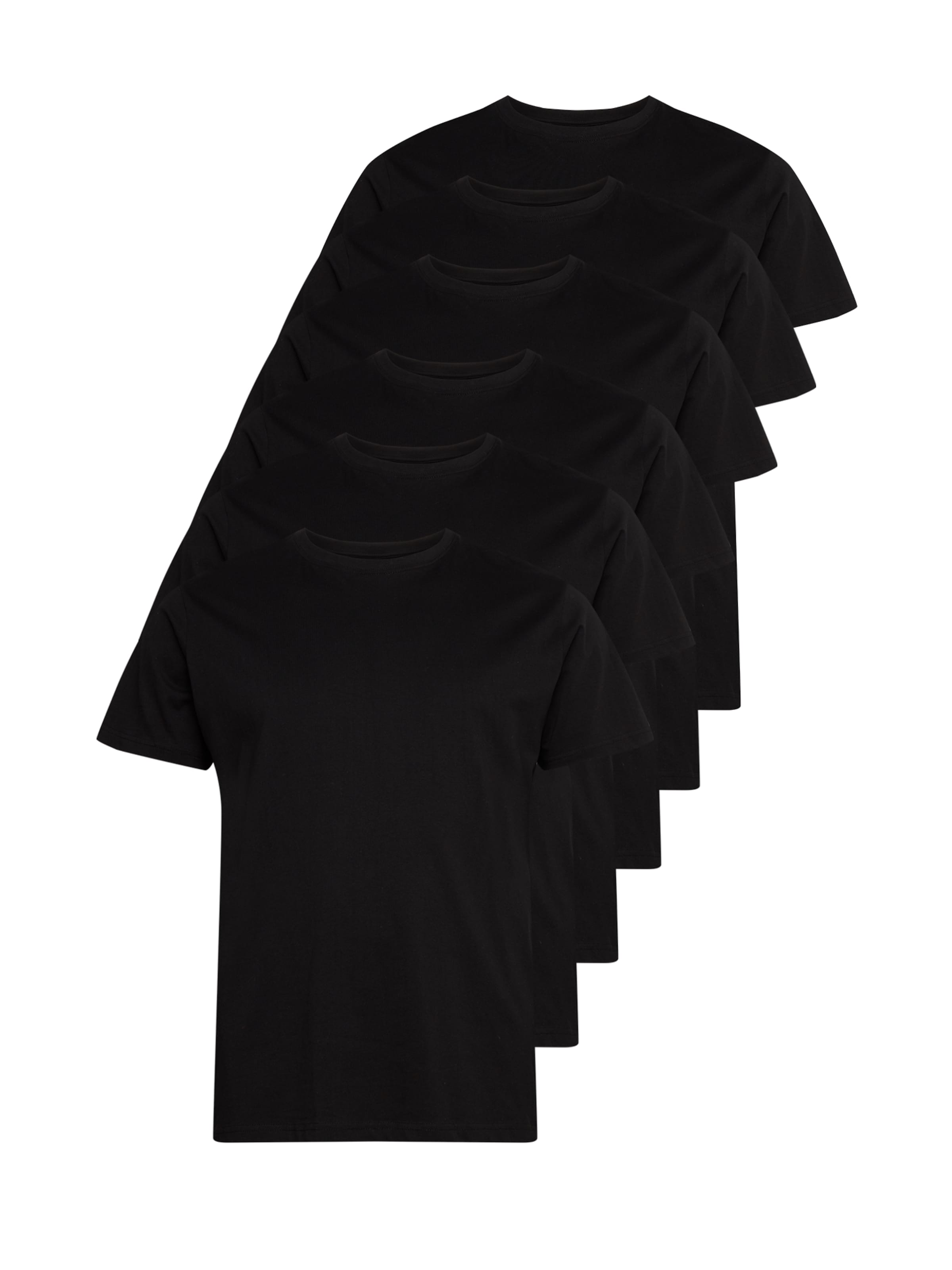 melns Urban Classics T-Krekls: no priekšpuses