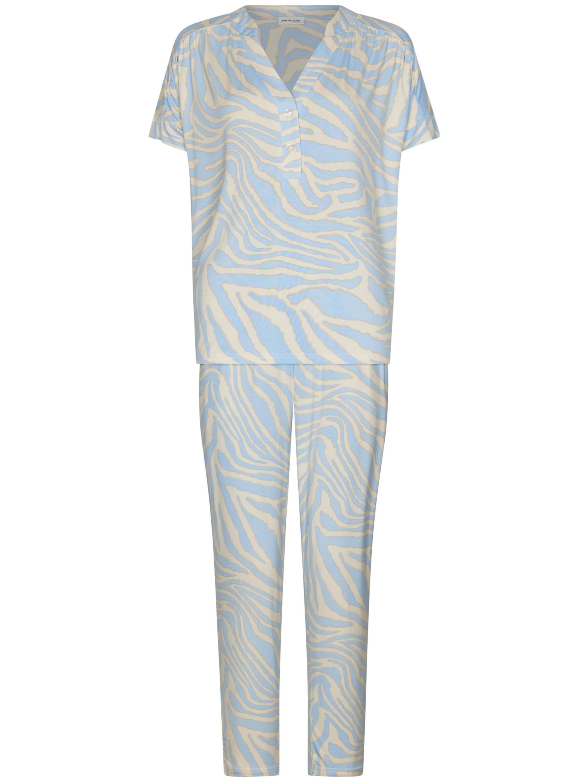 Pastunette Pajama in Blue: front