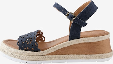 Sandales 'Forever Comfort®' Next en bleu : devant