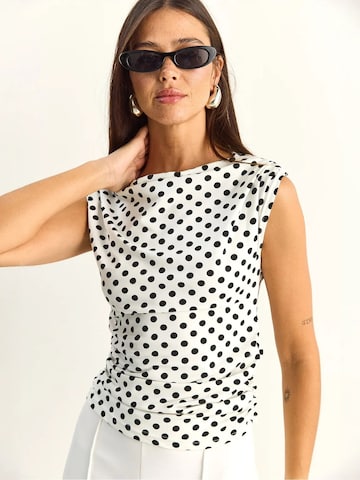 Camicia da donna di Bianco Lucci in bianco