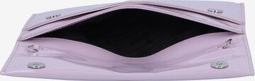 PATRIZIA PEPE Clutch 'Fly Glossy' in Purple