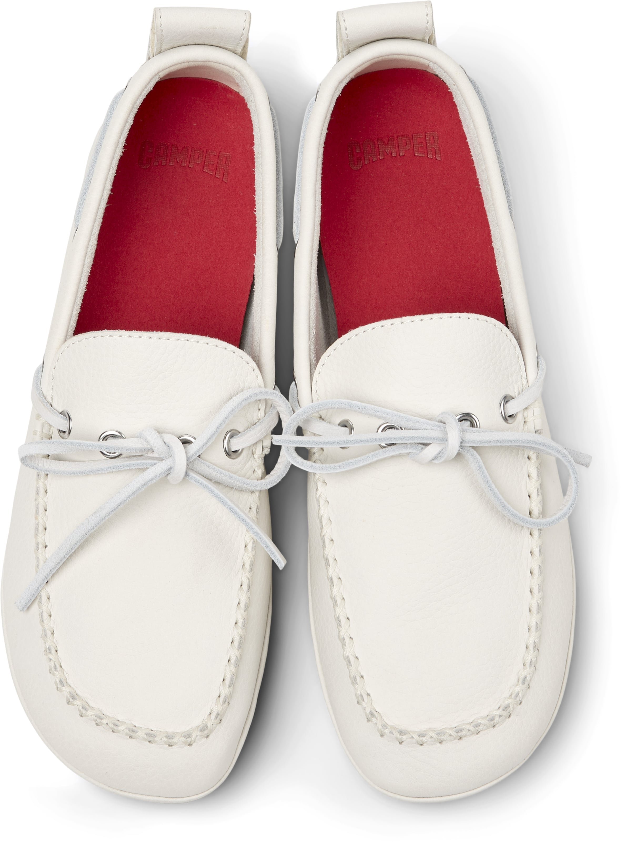 Mocassino 'Right Nina' di CAMPER in bianco