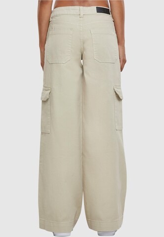 Urban Classics - Loosefit Pantalón vaquero cargo en beige