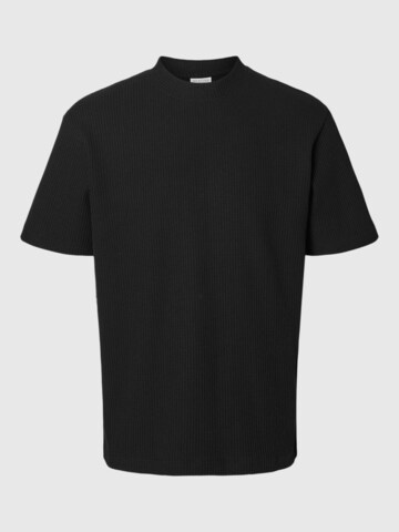 SELECTED HOMME Shirt 'Casper' in Black: front