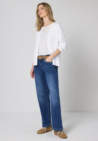 STREET ONE Strickjacke in Weiß