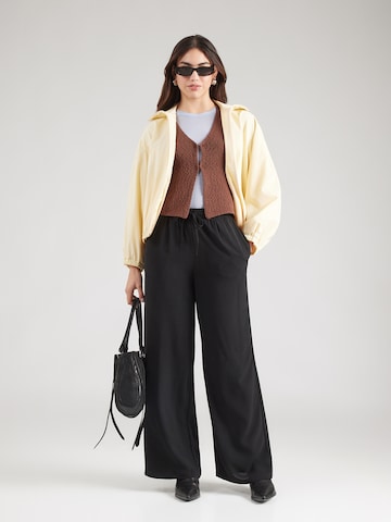Wide leg Pantaloni 'Marit' di ABOUT YOU in nero