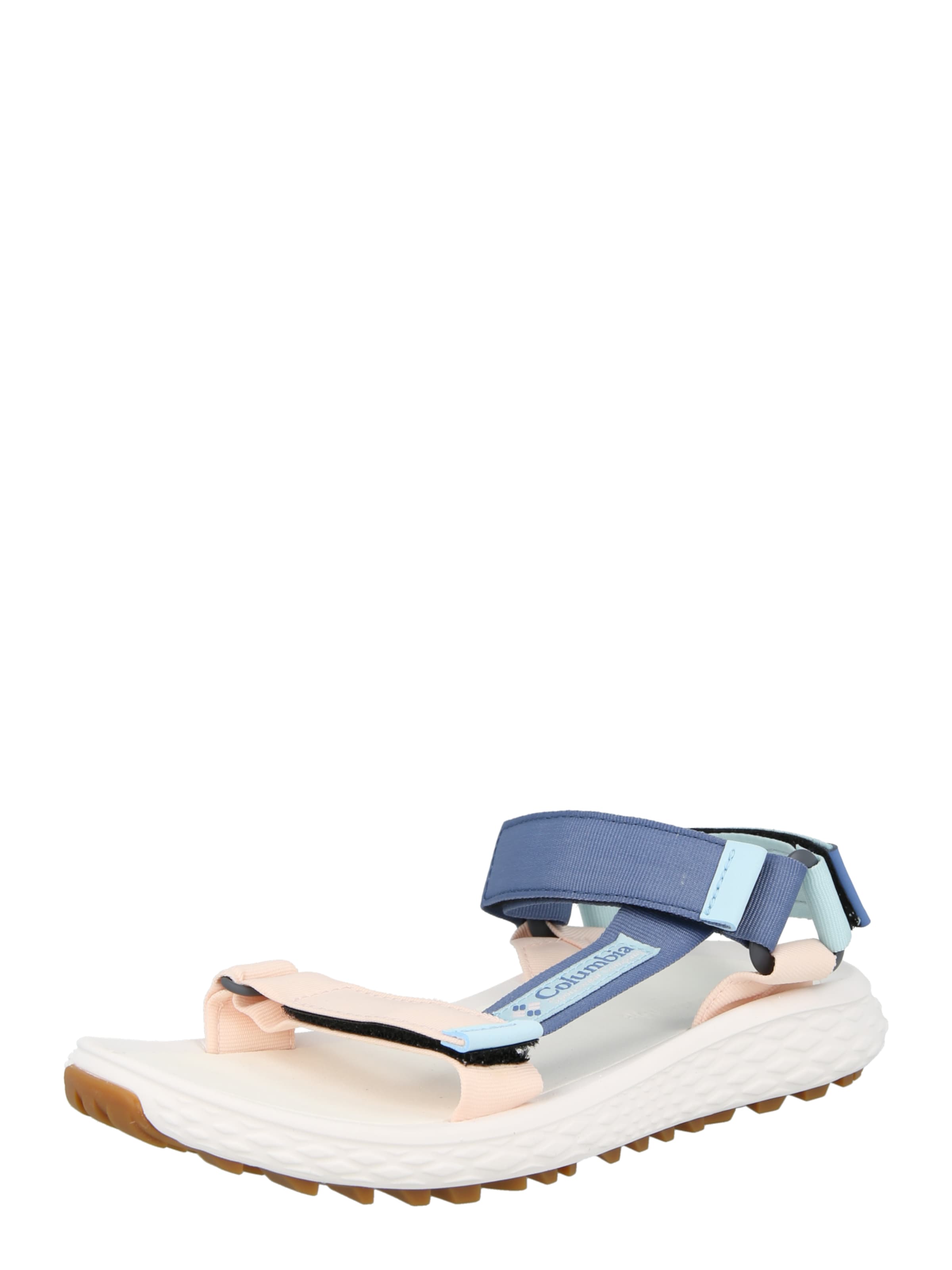 Sandalai 'KONOS GLOBETROT' iš COLUMBIA, spalva – opalo / pastelinė mėlyna / persikų spalva, Prekių apžvalga