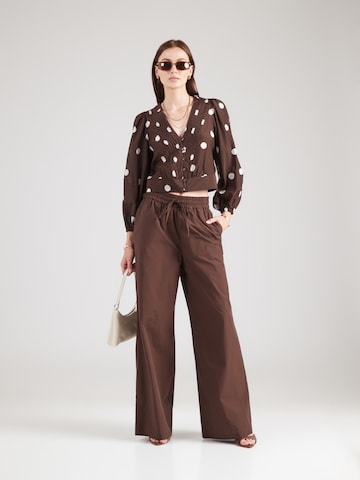 Chemisier 'ENRICA LANE' IVY OAK en marron