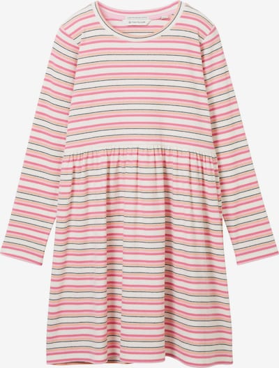 TOM TAILOR Robe en orange / rose / rose clair / blanc, Vue avec produit