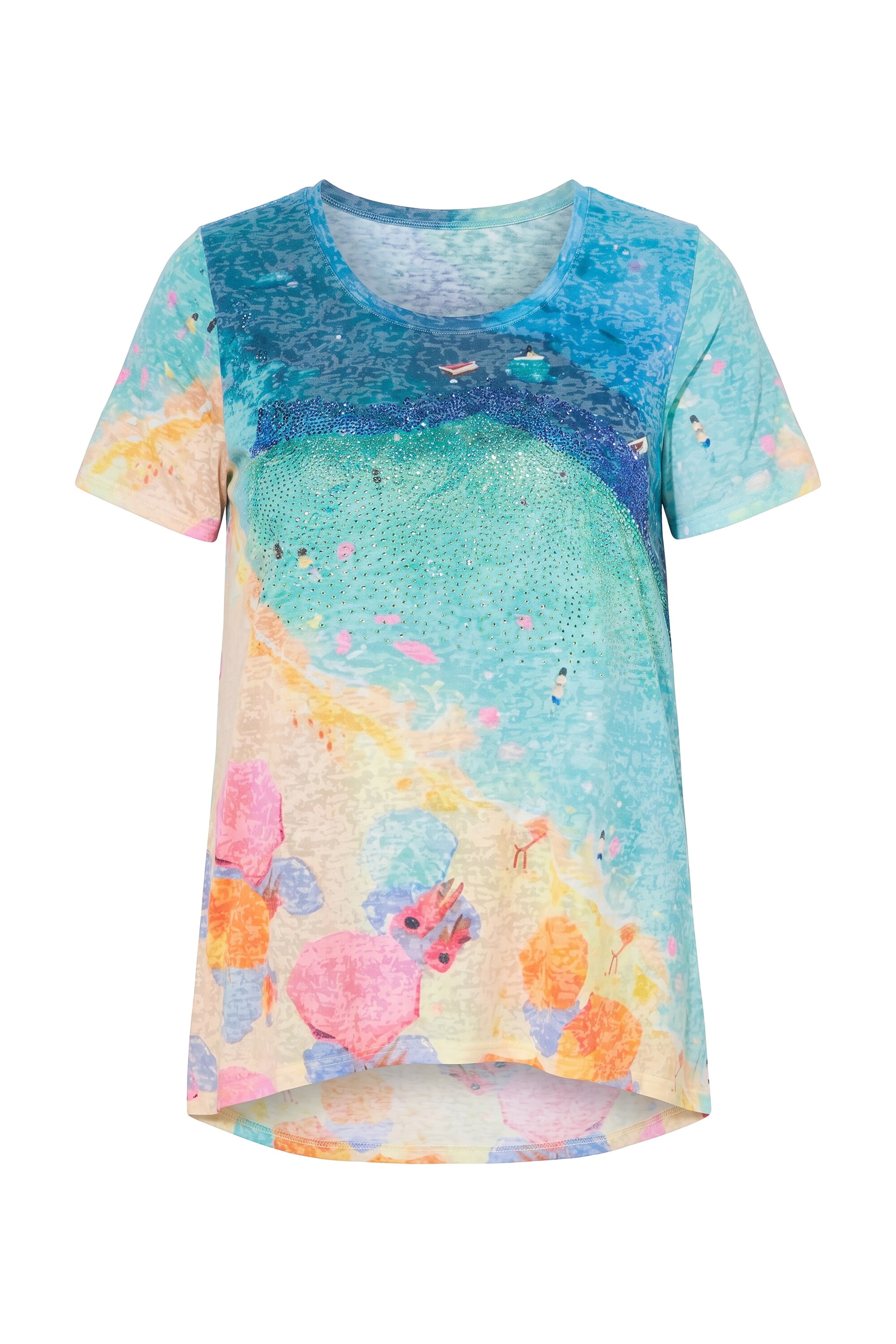 Angel of Style Shirt in Blauw: voorkant