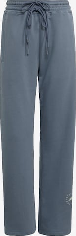 Wide Leg Pantalon de sport ADIDAS BY STELLA MCCARTNEY en bleu : devant