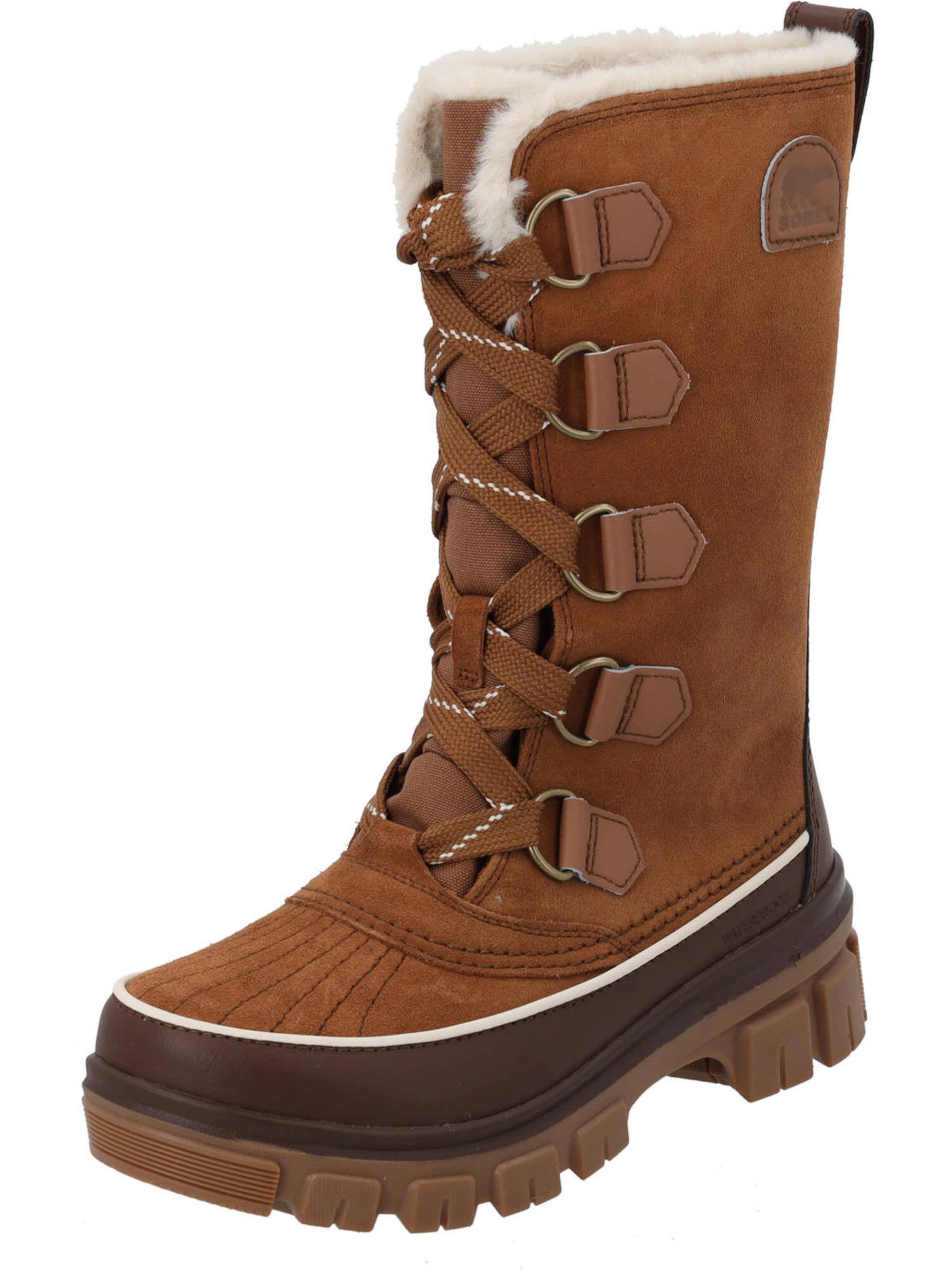 SOREL Snowboots 'Torino V' in Bruin: voorkant