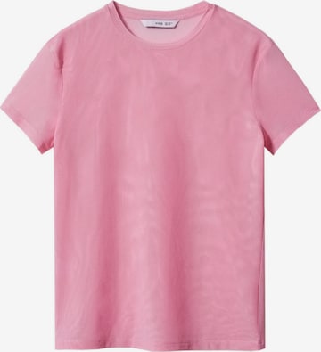 MANGO Shirt 'POLLY' in Roze: voorkant