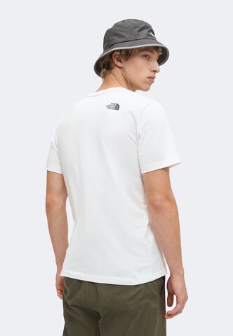 T-Shirt 'TOPOGRAPHIC' THE NORTH FACE en blanc