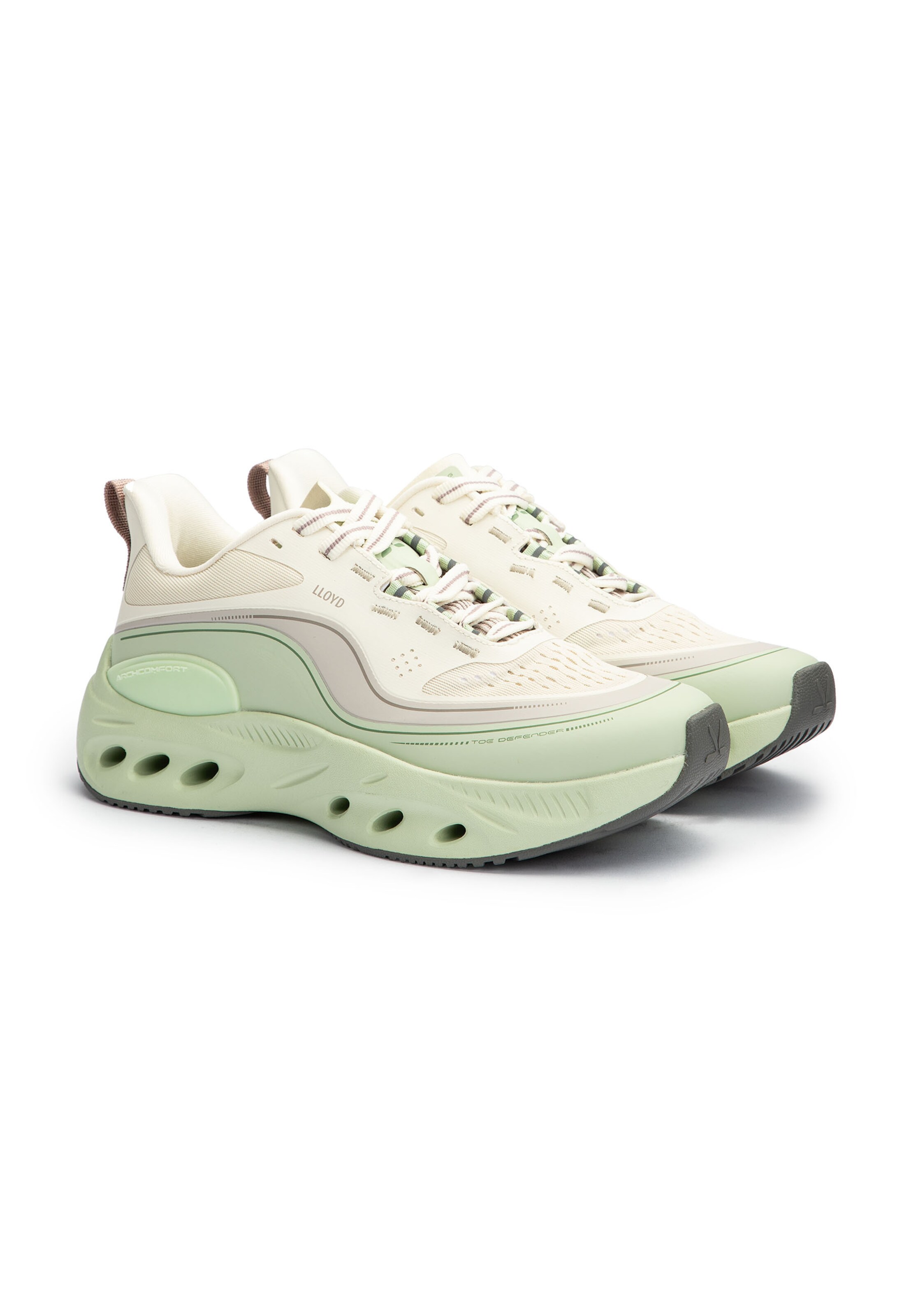 Baskets basses 'DASH X' LLOYD en vert