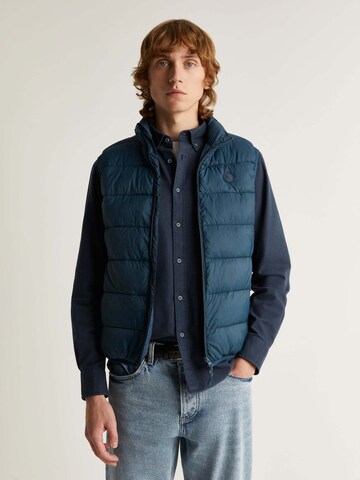 Scalpers Vest 'New Gstaad' in Blue: front