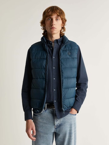 Scalpers Vest 'New Gstaad' in Blue: front