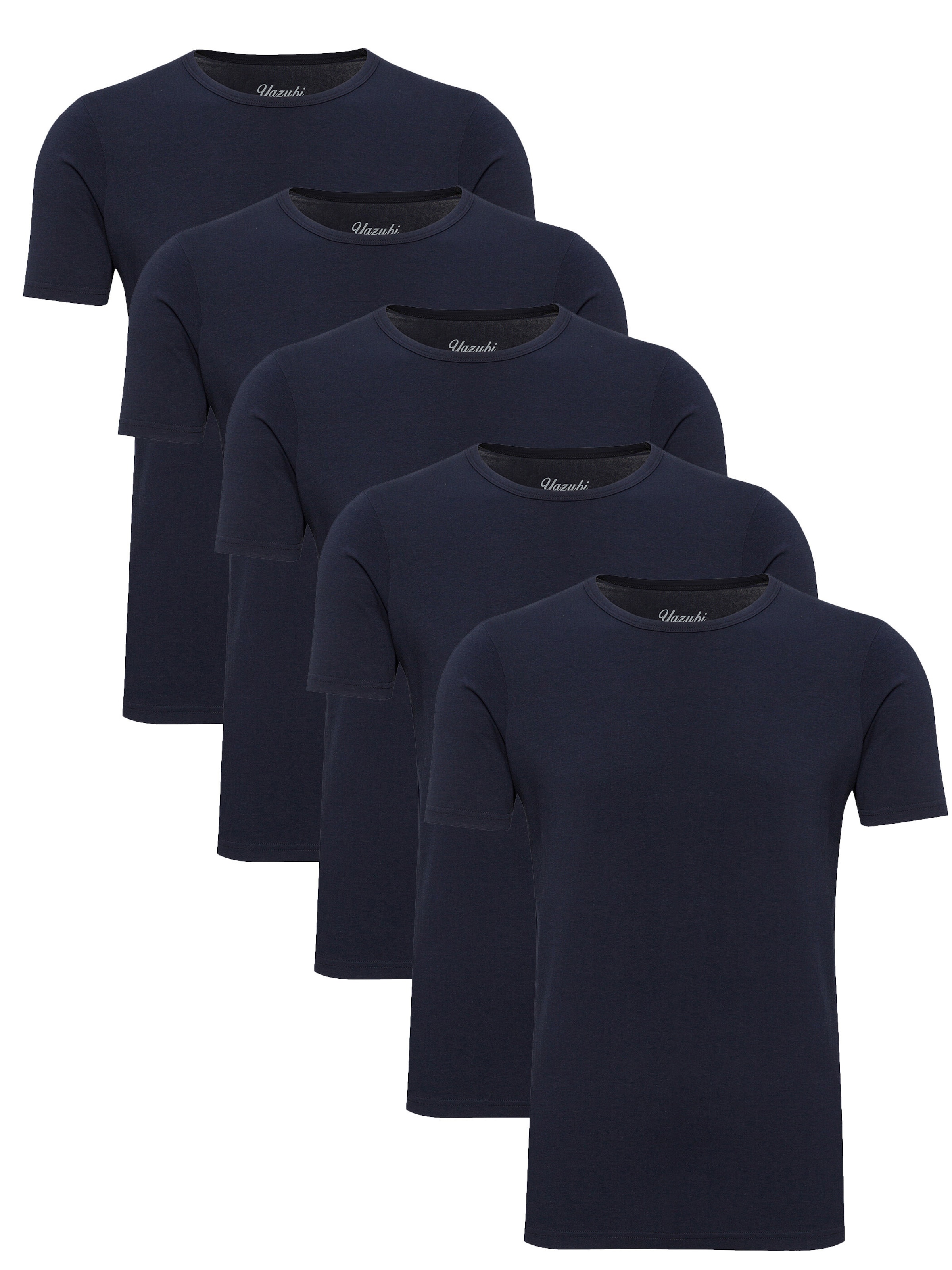 yazubi Shirt 'Mythic Crew Neck' in Blue: front
