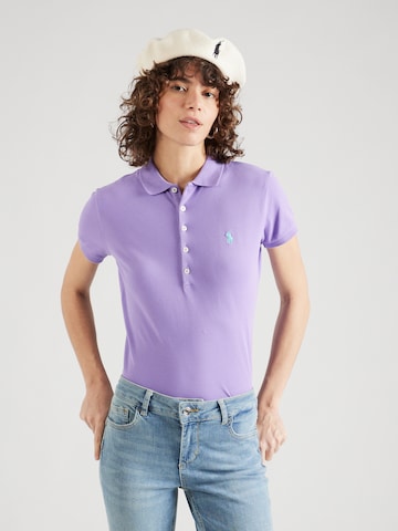 Polo Ralph Lauren Tričko 'Julie' – fialová: přední strana