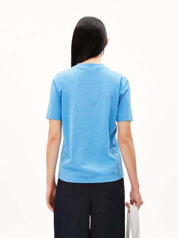 ARMEDANGELS T-Shirt 'TARJAA SMILE' (GRS) in Blau