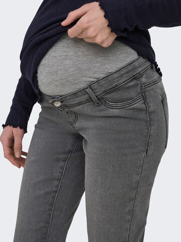 Skinny Jeans 'OLMally' di Only Maternity in grigio