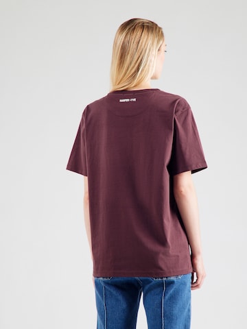 Harper & Yve T-shirt i brun