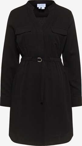 Robe usha BLUE LABEL en noir : devant