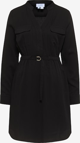 Robe usha BLUE LABEL en noir : devant