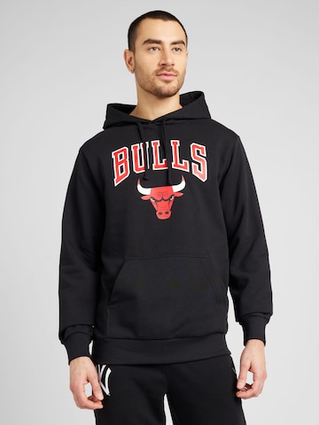 NEW ERA Sweatshirt 'NBA' in Zwart: voorkant