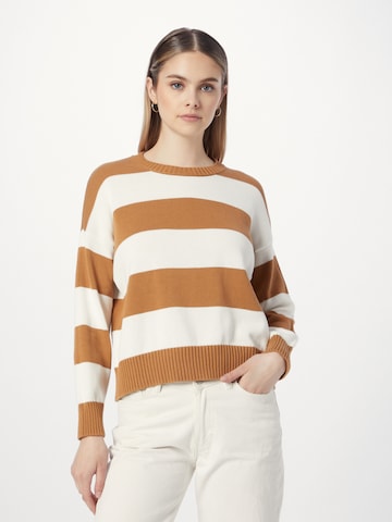 UNITED COLORS OF BENETTON - Pullover em bege: frente