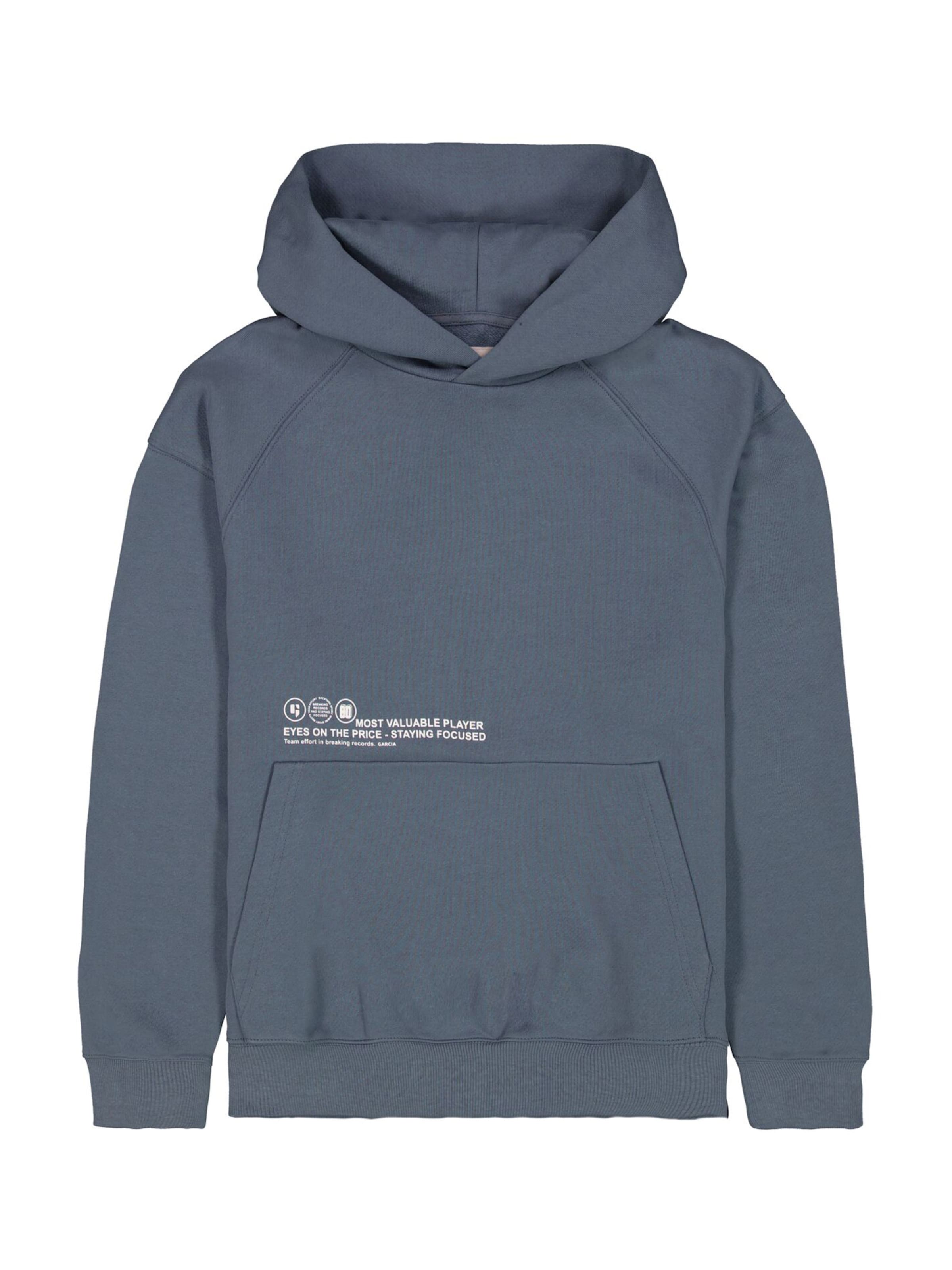 GARCIA Sweatshirt in Blue: front