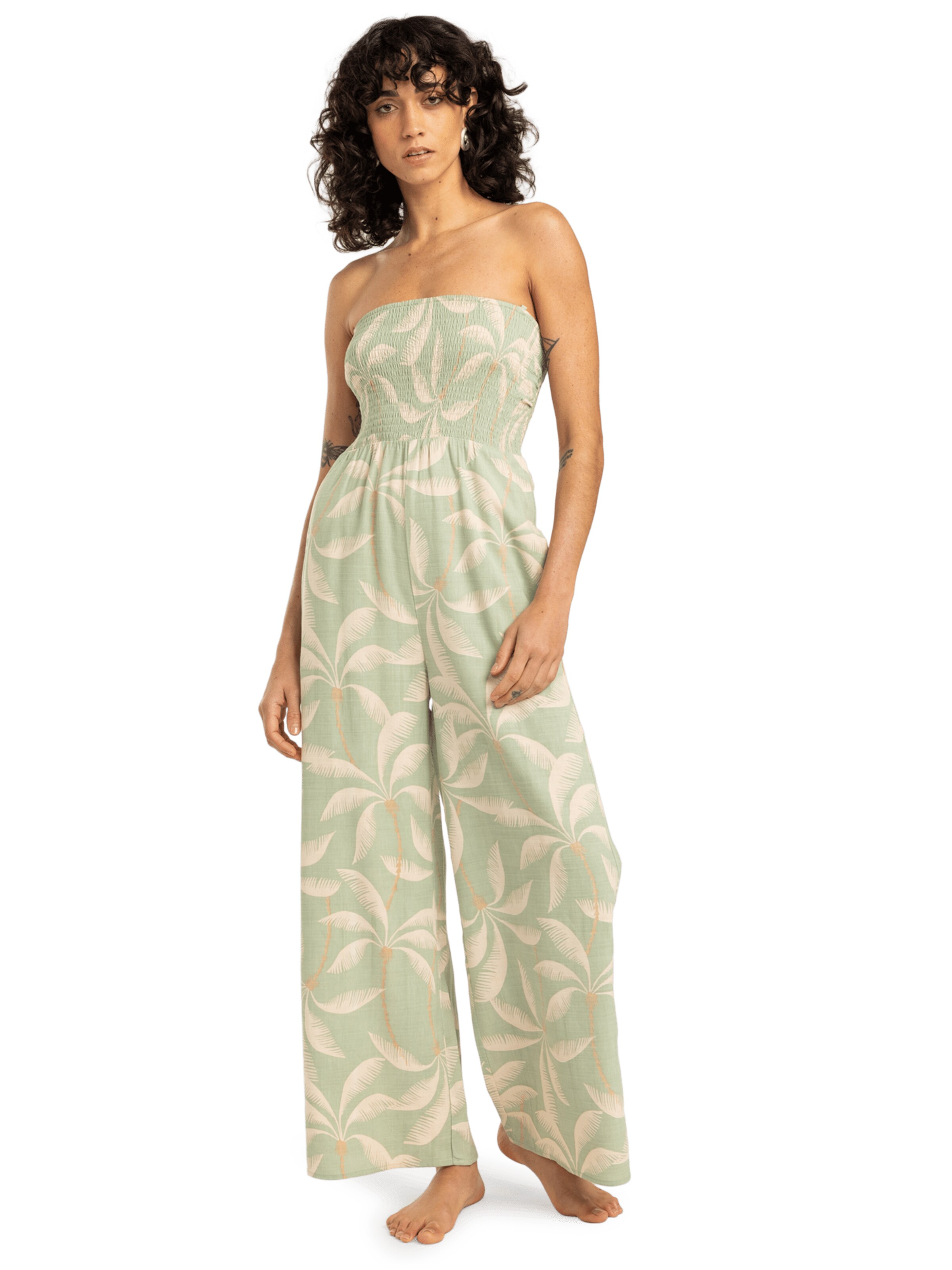 BILLABONG Jumpsuit 'Summer Rainbow' in Green