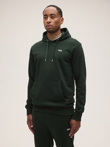 FILA Sweatshirt 'LUMEZZANE hoodie'‌‌‌‌‌ in Grün: Vorderseite