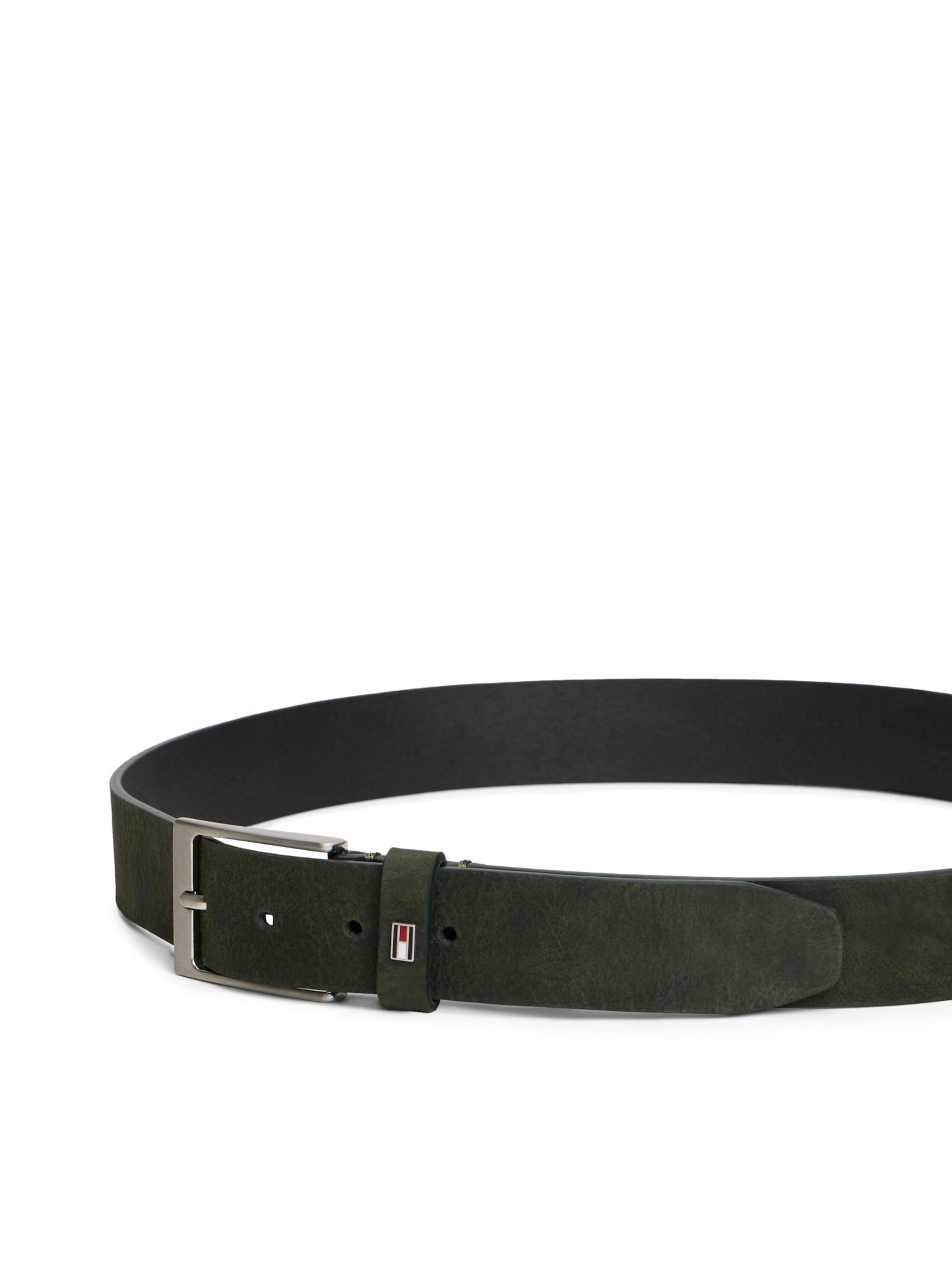 TOMMY HILFIGER Ремень 'LAYTON' в Зеленый