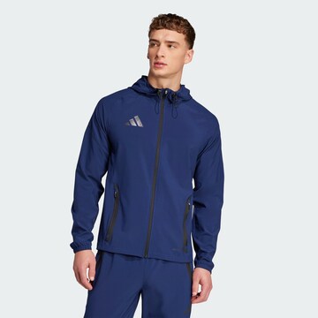 Veste de sport 'Tiro 25' ADIDAS PERFORMANCE en bleu : devant