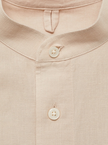 Coupe regular Chemise 'Chennai' MANGO MAN en beige