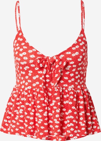 ABOUT YOU Top 'Aurelia' in Red: front