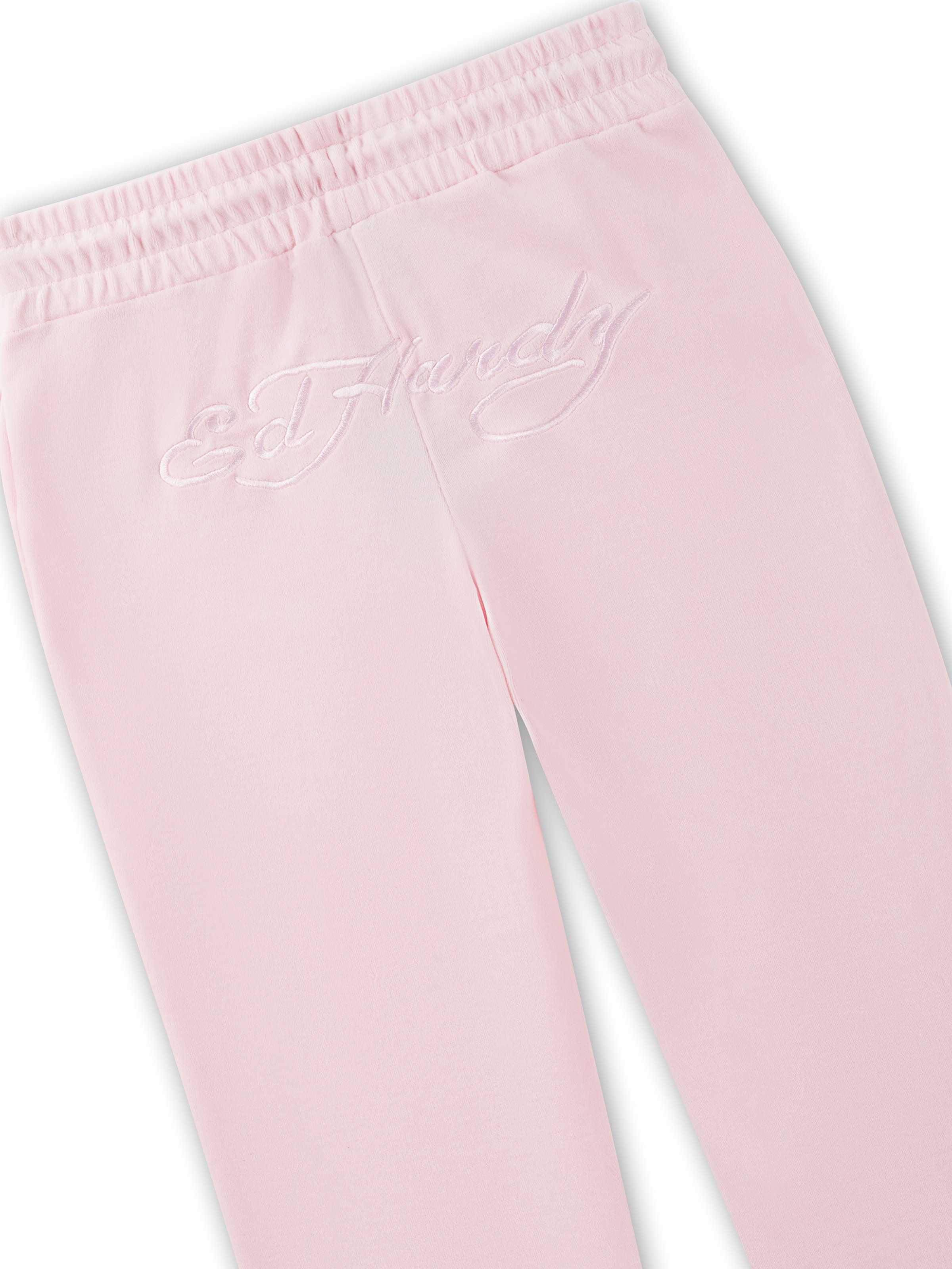 Ed Hardy Normalny krój Spodnie w kolorze różowy
