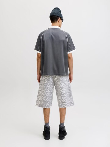 JACK & JONES Tricot 'eterna' in Grijs