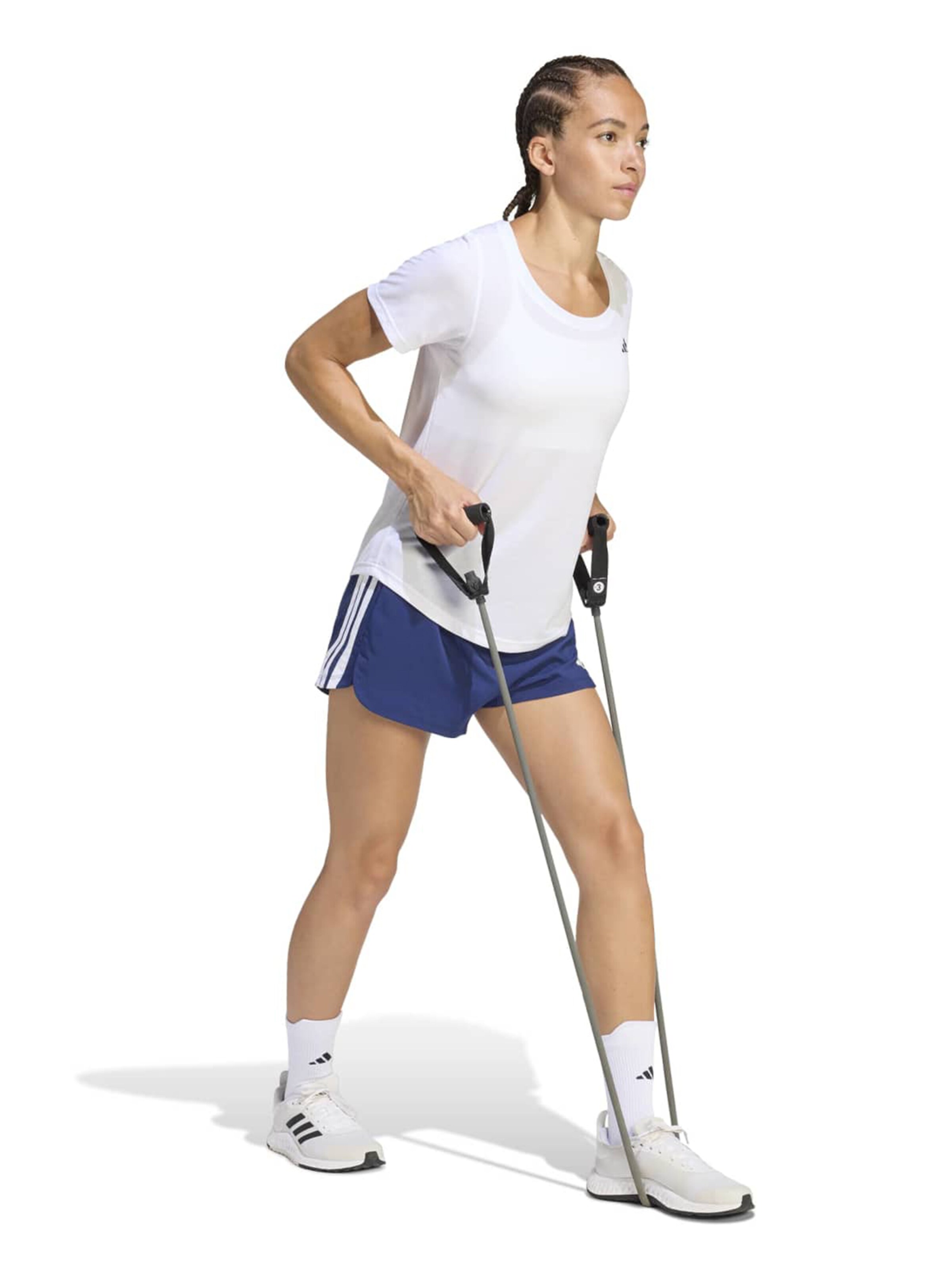 ADIDAS PERFORMANCEregular Sportske hlače 'Pacer' - plava boja