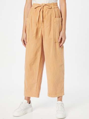 Free People Loosefit Bukser 'BE THE CHANGE' i orange: forside